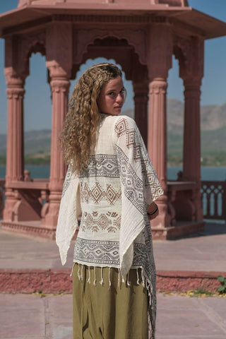 Japa Blockprint Vest