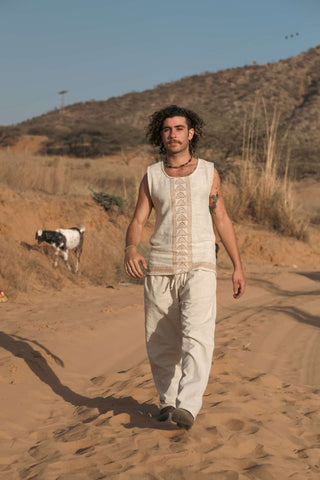 Akash TankTop met Blockprint