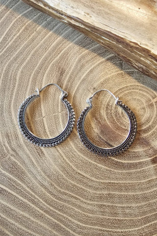 Artemis Oorbellen van verzilverd messing