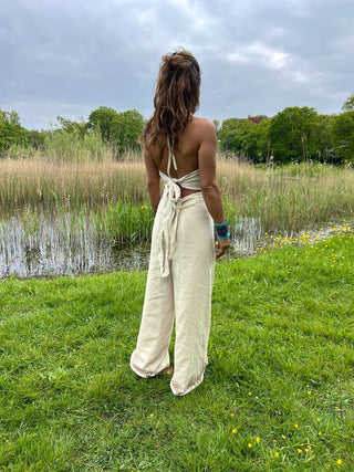 Wrap Pants met blockprint