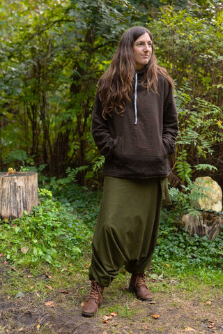 Zarin harembroek met ruitvormige blockprint