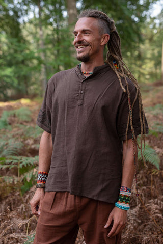 Anam Shirt Met Blockprint