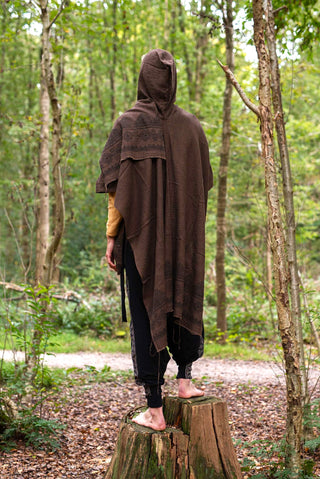 Nomade Vest Donker Bruin