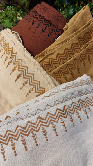 Wrap Pants met blockprint