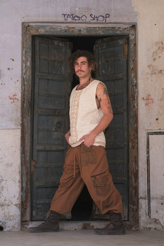 Akash TankTop met Blockprint