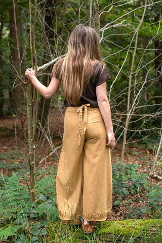 Wrap Pants met blockprint