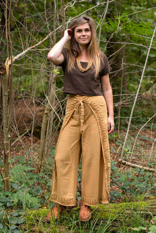 Wrap Pants met blockprint