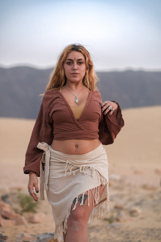 Alana Wrap top