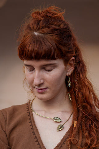 Avalon Oorbellen Messing