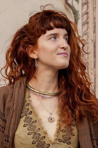 Sacred Sphere Hanger Messing