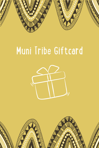 Muni Tribe Giftcard