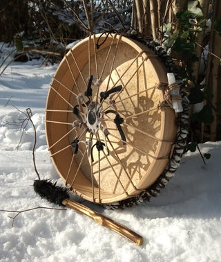 HorseDrum Black White