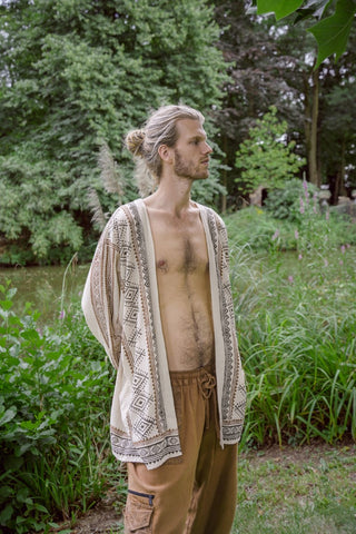 Vigo Blockprint Kimono