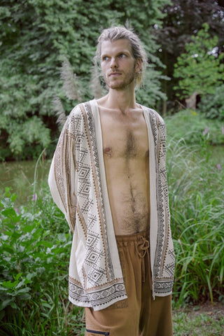 Vigo Blockprint Kimono