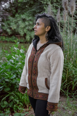 Himalaya Border Jas Vrouwen