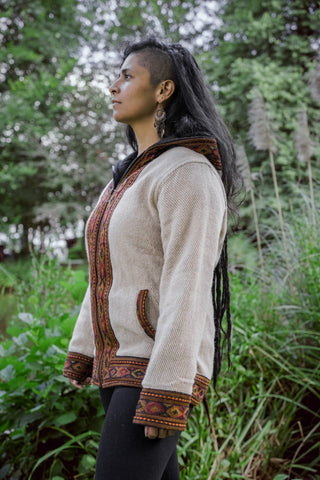 Himalaya Border Jas Vrouwen