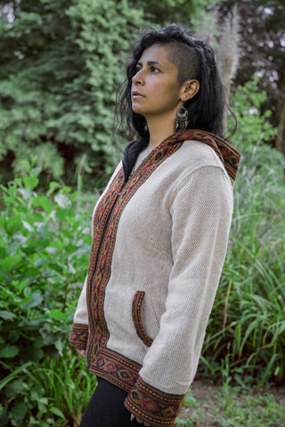 Himalaya Border Jas Vrouwen