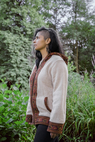 Himalaya Border Jas Vrouwen