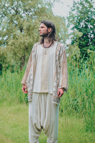 Vigo Blockprint Kimono