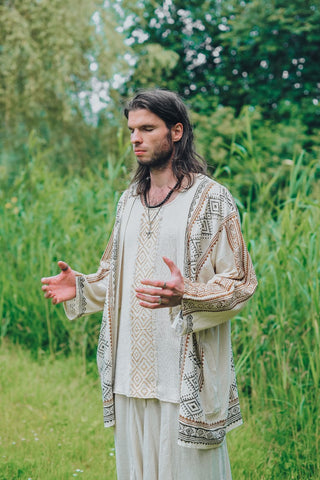 Vigo Blockprint Kimono