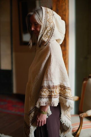 Nightfall Poncho Natural