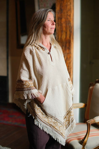 Nightfall Poncho Natural