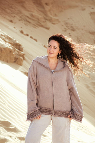 Flower Bomber Jacket Amethyst