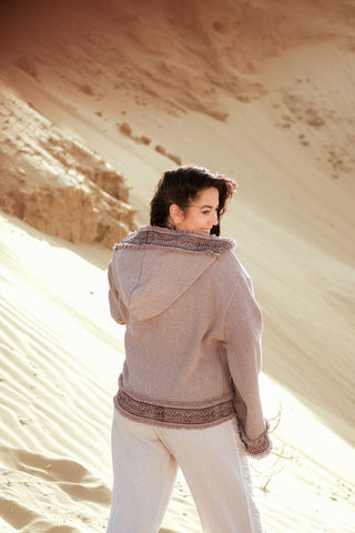 Flower Bomber Jacket Amethyst