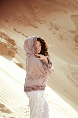 Flower Bomber Jacket Amethyst