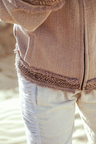 Flower Bomber Jacket Amethyst