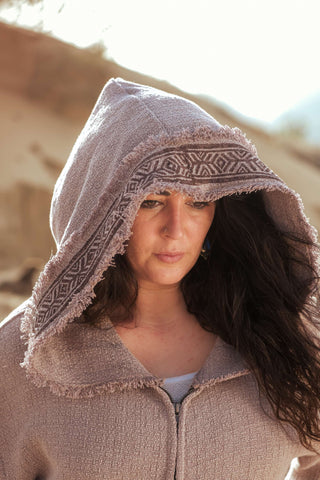 Flower Bomber Jacket Amethyst