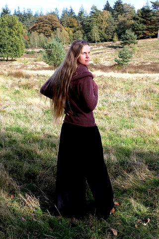 Astral Weave Sweater Donker Bruin