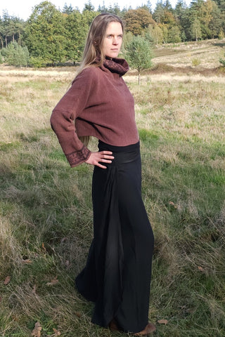 Zoe Sweater Dark Brown