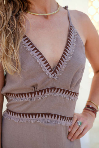 Nahara Dress Dusty Amethyst