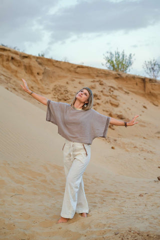 Zen Top Dusty Amethyst