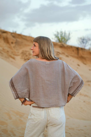 Zen Top Dusty Amethyst