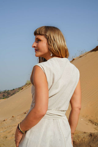 Celestial Nomad Jumpsuit Natural