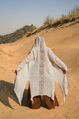 Kauri Long Bugala vest Natural