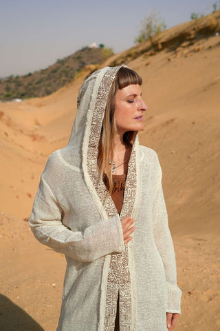 Kauri Long Bugala vest Natural