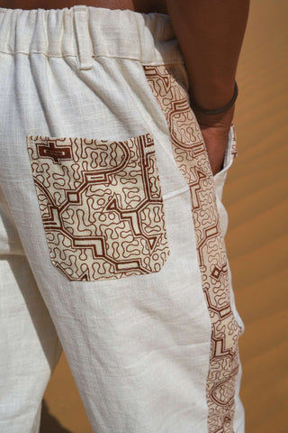 Handloom Pants Natural