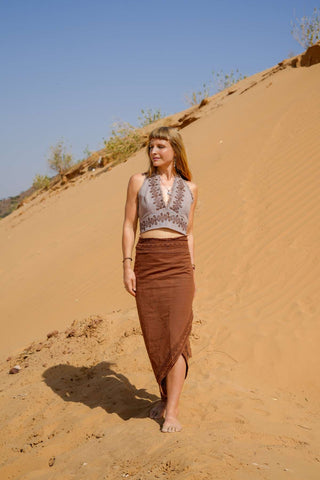 Primal Essence Top Dusty Amethyst