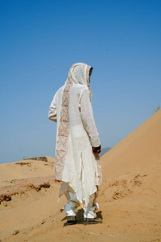 Kauri Long Bugala vest Donker Bruin