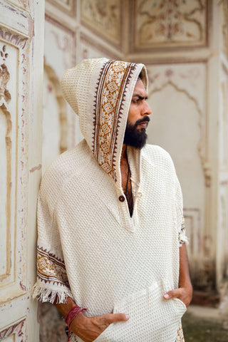 Nightfall Poncho Natural