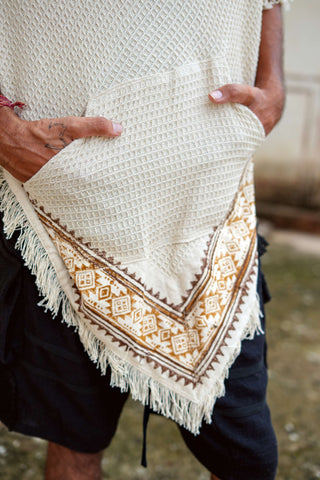 Nightfall Poncho Natural