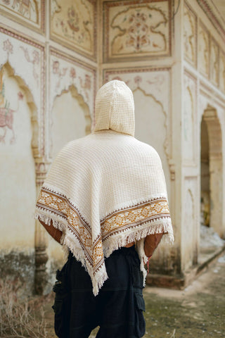 Nightfall Poncho Natural