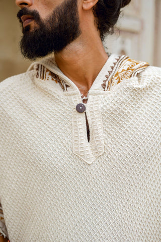 Nightfall Poncho Natural