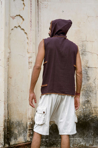 Patch Tanktop Donker Bruin