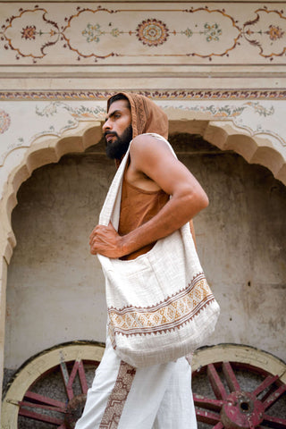 Raw Bugala Cotton Bag Natural