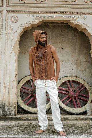 Handloom Pants Natural