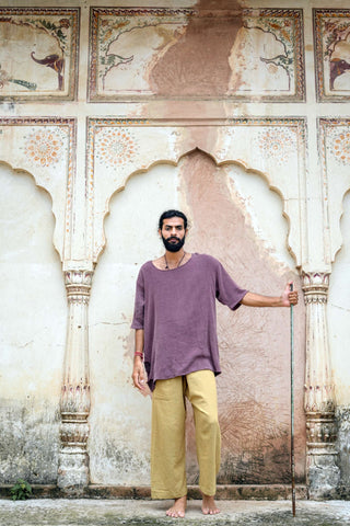 Tikal Shirt Donker Bruin